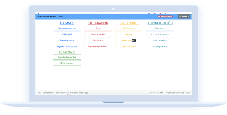 Software de Gestion de Academias